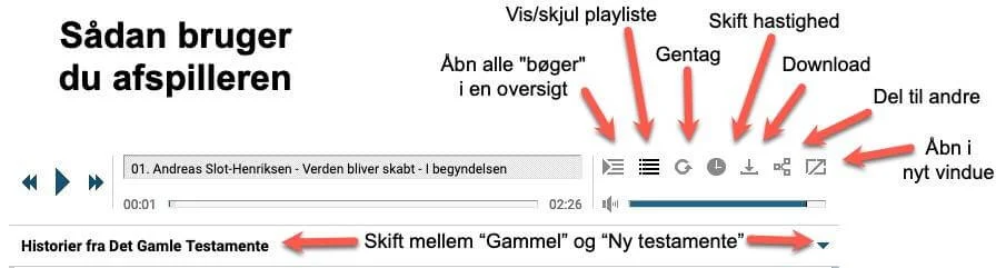 Bornebibelen som gratis lydbog og app